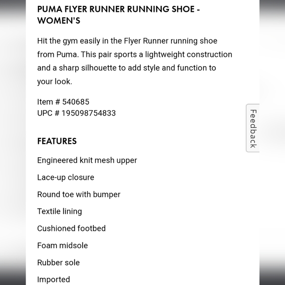 Puma flyer runner engineer knit women's - Picture 8 of 8